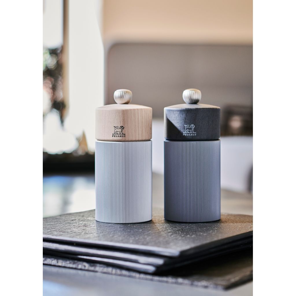 Moulin à sel line aluminium 12 cm - Visuel 2